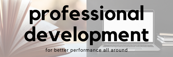 Image-Professional Development: for better performance all around